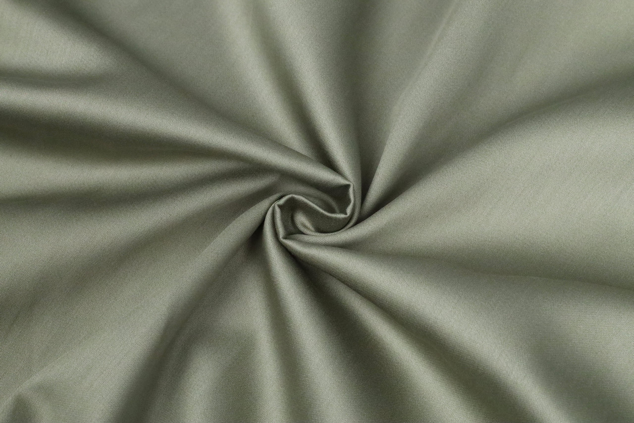 Сатин 240 см Хакі 100% бавовна, фото 1