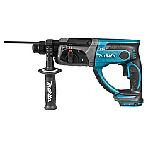 Професійний акумуляторний перфоратор Makita DHR202RX4 : з АКБ 2шт-18V 3 Аг + 1,5 Аг, 2 Дж, фото 3