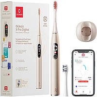 Електрична зубна щітка Oclean X Pro Digital Electric Toothbrush Champagne Gold (6970810552553)