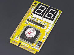 POST карта для ноутбуків Mini PCI, Mini PCI-E, LPC