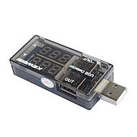 USB вольтметр-амперметр тестер KEWEISI KWS-10VA