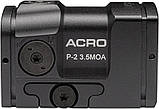 Коліматор Aimpoint ACRO P-2 Red Dot Reflex Sight 3.5 MOA колір FDE, чорний, сірий, фото 8