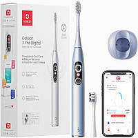 Електрична зубна щітка Oclean X Pro Digital Electric Toothbrush Glamour Silver (6970810552560)