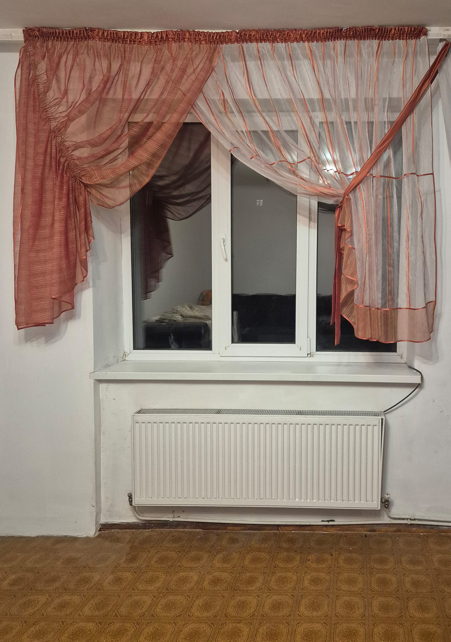 Комплект тюль до підвіконня Firanka Едельвейс карниз 200см Теракотовий (70к), фото 1