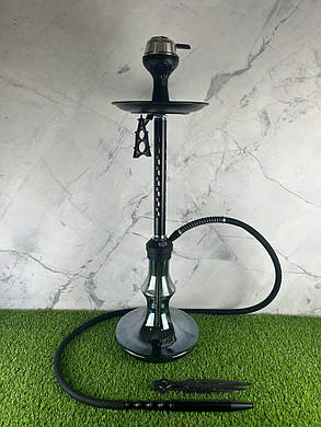 Кальян Garden 6403 V2.0 Black чорний високий кальян 80 см, фото 1