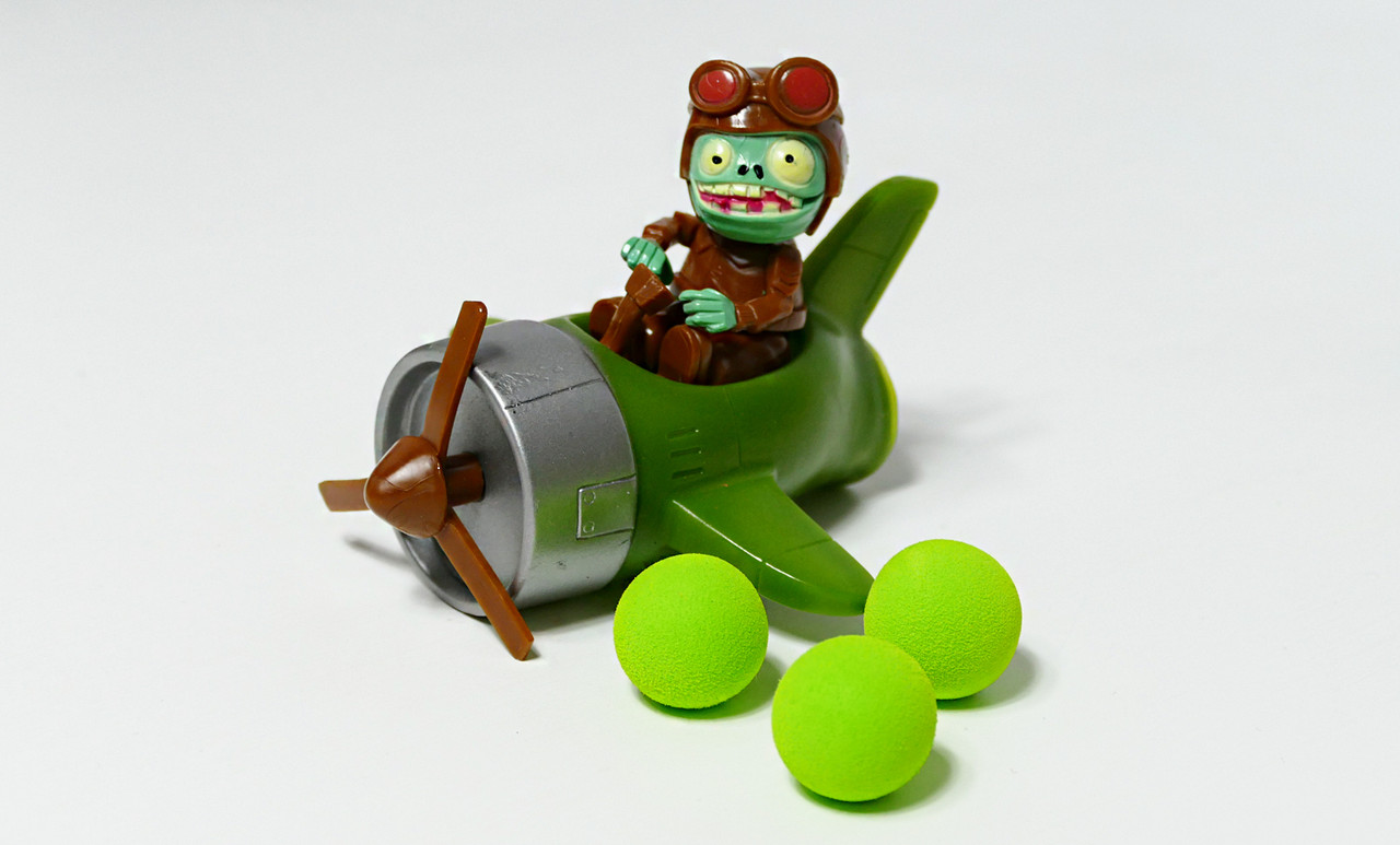 Іграшка Зомбі в Літаку Рослини проти Зомбі Ігровий Набір Plants vs Zombies (00398)