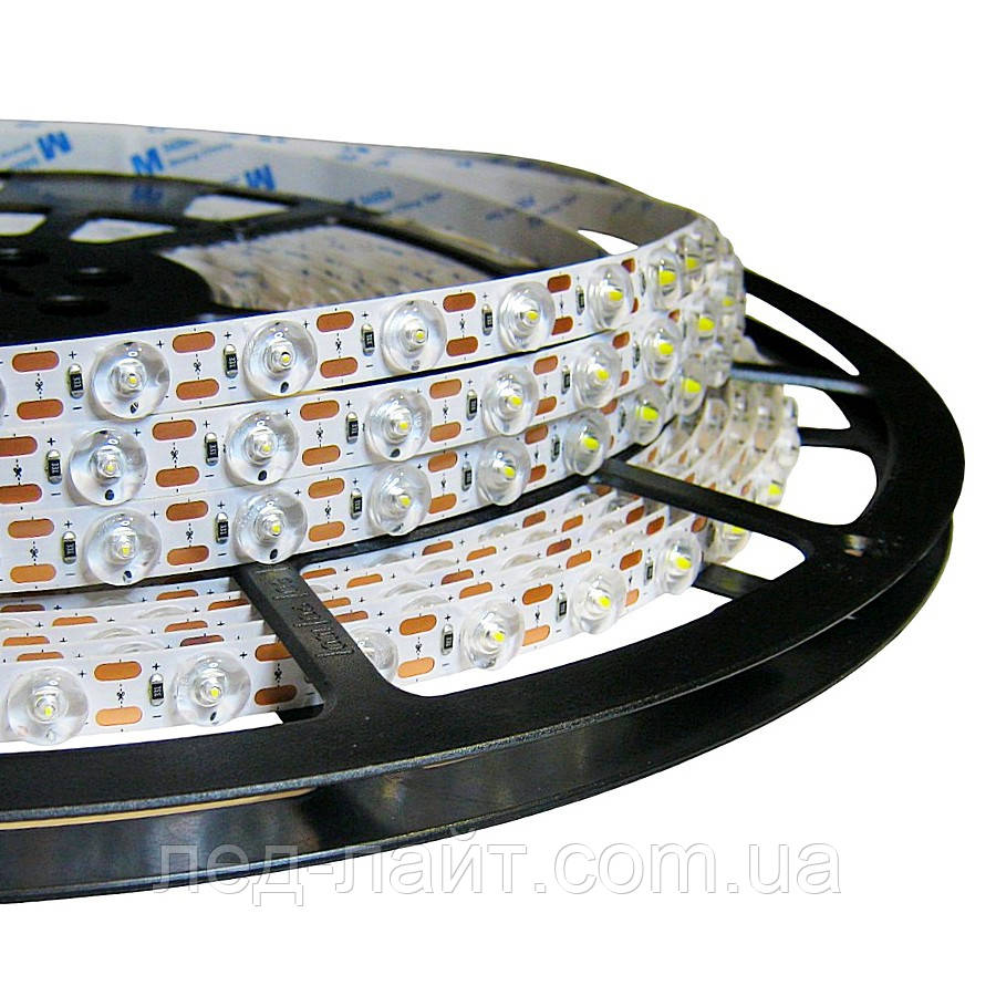 Світлодіодна стрічка 24V 2835(48LED/м) з лінзами
