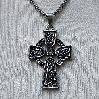 Кулон Кельтський хрест на ланцюжку KSV-72, фото 1