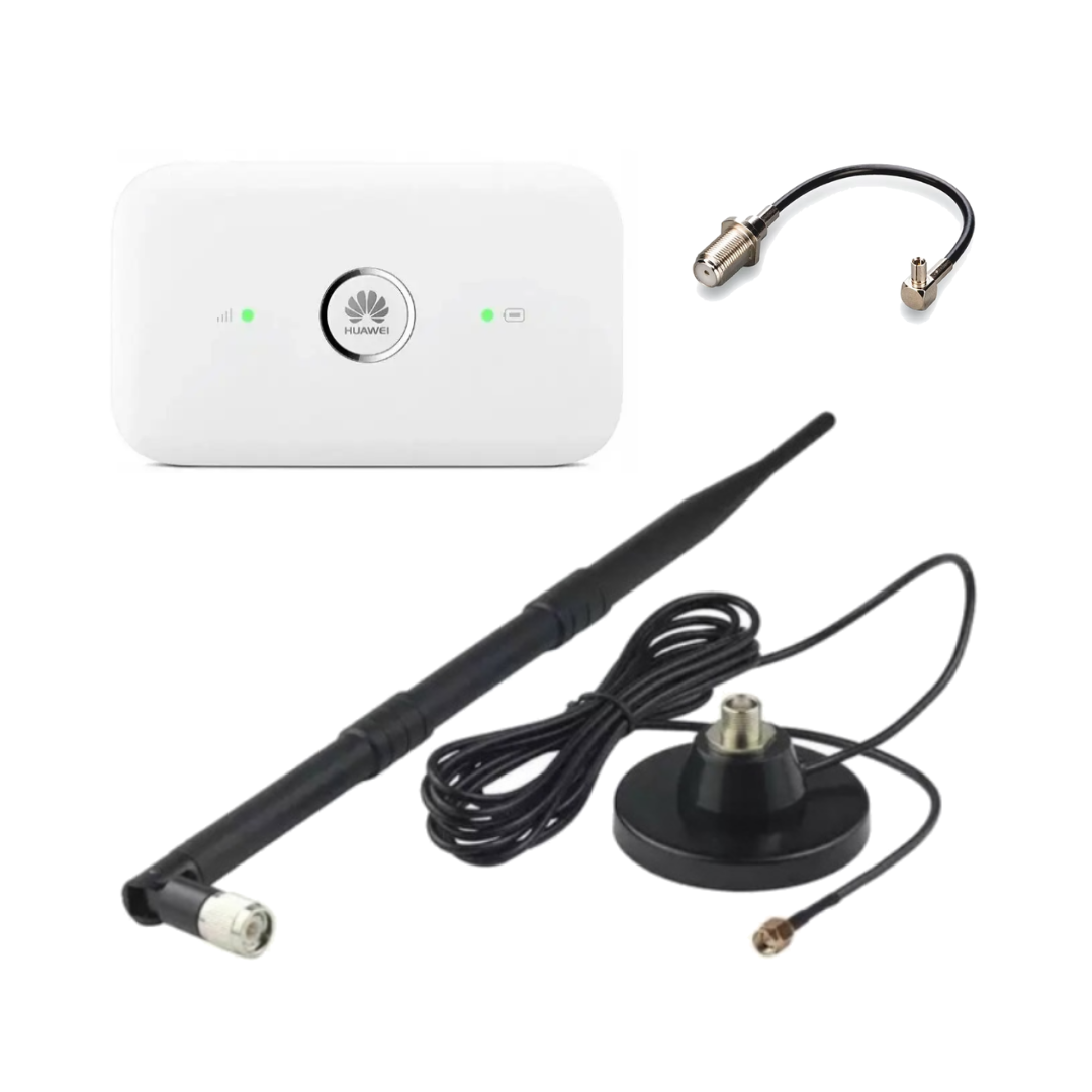 4G інтернет комплект в машину wifi роутер Huawei E5573 +автомобільна антена 10 дб 800-2700 МГц