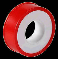 Стрічка тефлонова, фум (политетрафторетиленова) 15 м*0.1 мм*12 мм, 0.2 г/см³, MC-IT-0001