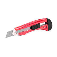 Ніж прорізний посилений з відламним лезом 18 мм, MC-HT-0501