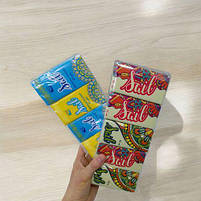 Серветки-хусточки паперові "Етно", одношарові, 10 пачок по 10 штуку [tsi263873-TSI], фото 2