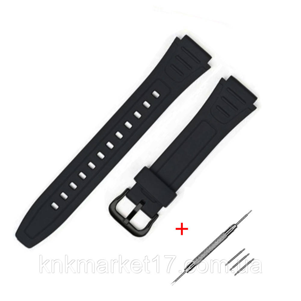 Ремінець для Casio G-Shock W-800H Black BK, фото 1