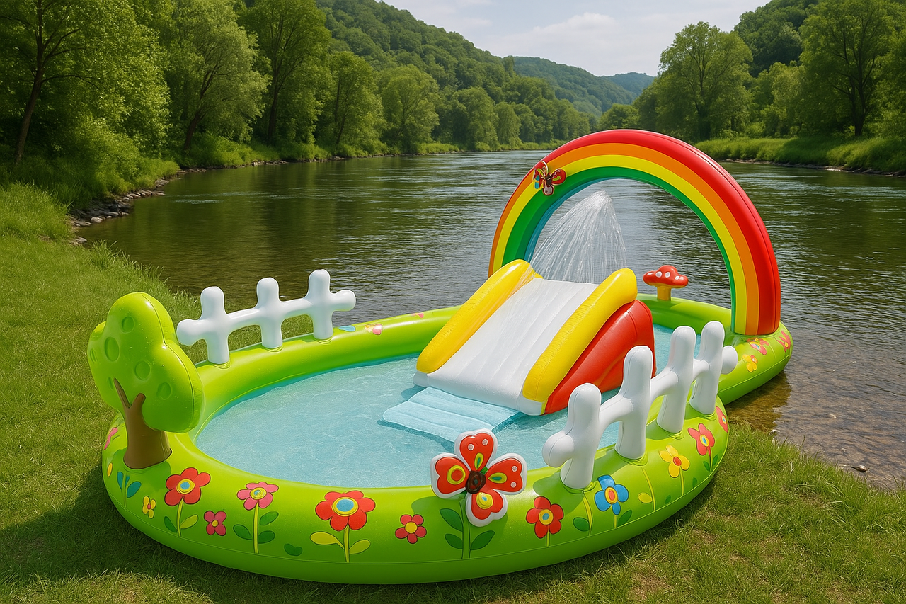 Intex Ігровий центр 57154 NP (2) 290х180х104 см, 450 л, від 2 років, фото 1