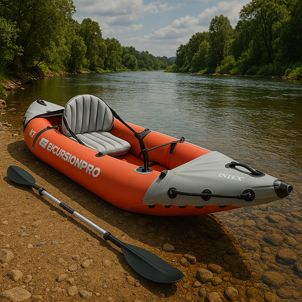 Intex Човен EXPLORER 68303 NP (1) 305 х 91 см. з алюмінієвими веслами