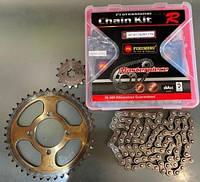 Звезда FUKUMERU ком. задняя+передняя 428-41 + 428-14 цепь-116