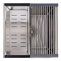 Кухонна мийка Valeso Handmade CM 44х44 Work station під стільницю 3.0/0.8 4444