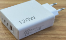 Адаптер від мережі 220 V на USB (45 W), Type-C (25 W) і Type-C (120 W) зі швидким заряджанням 120W