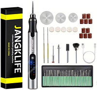 Ручка гравіювальна акумуляторна JangKlife E-108 з набором насадок UDstore