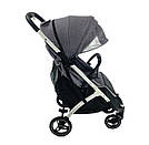 Змінний водовідштовхувальний текстиль для колясок серії Yoya plus колір Сірий KT5000214, фото 3