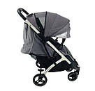 Змінний водовідштовхувальний текстиль для колясок серії Yoya plus колір Сірий KT5000214, фото 4