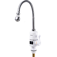 Водонагрівач 3,3 kW проточний, з індикатором температури, рефлекторний вилив ZERIX ELW06-EF (ZX3072)