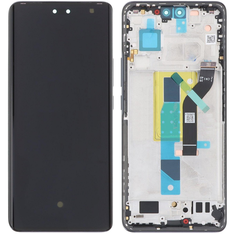 Дисплей Xiaomi 13 Lite в зборі із сенсором і рамкою Black Original PRC