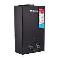 Газова колонка MIXXUS GWH-0210 BASIC BLACK димохідна 10 л/хв (колір чорний) (WH0023)