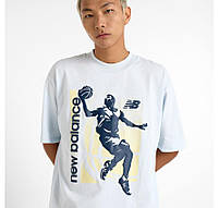 Футболка чоловіча NB Hoops Graphic Vintage, фото 4