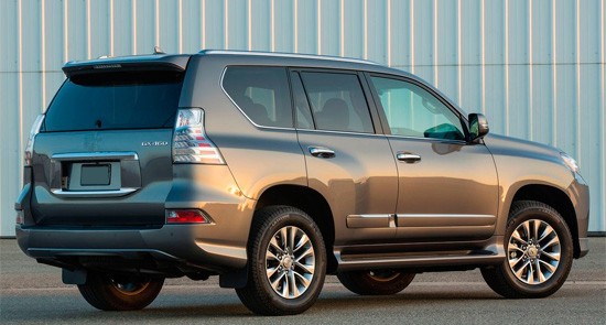 Задній бампер (рестайлинг) для Lexus GX460