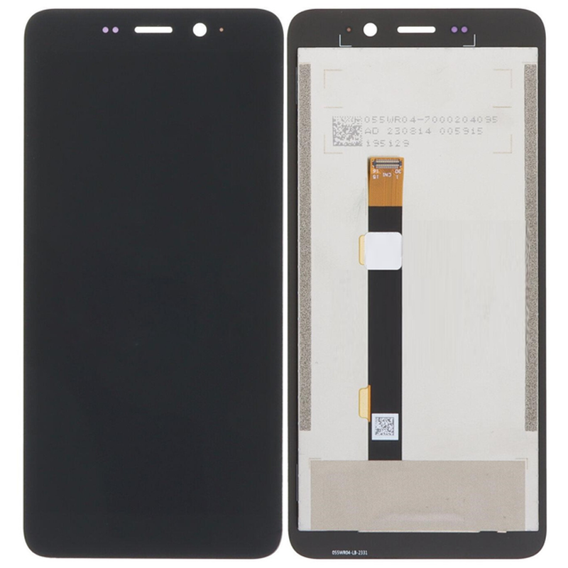 Дисплей Ulefone Armor X12/X12 Pro у зборі із сенсором black (оригінал завод)