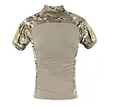 Убакс, літня чоловіча футболка з коротким рукавом Мультикам, спереду на блискавці, фото 2