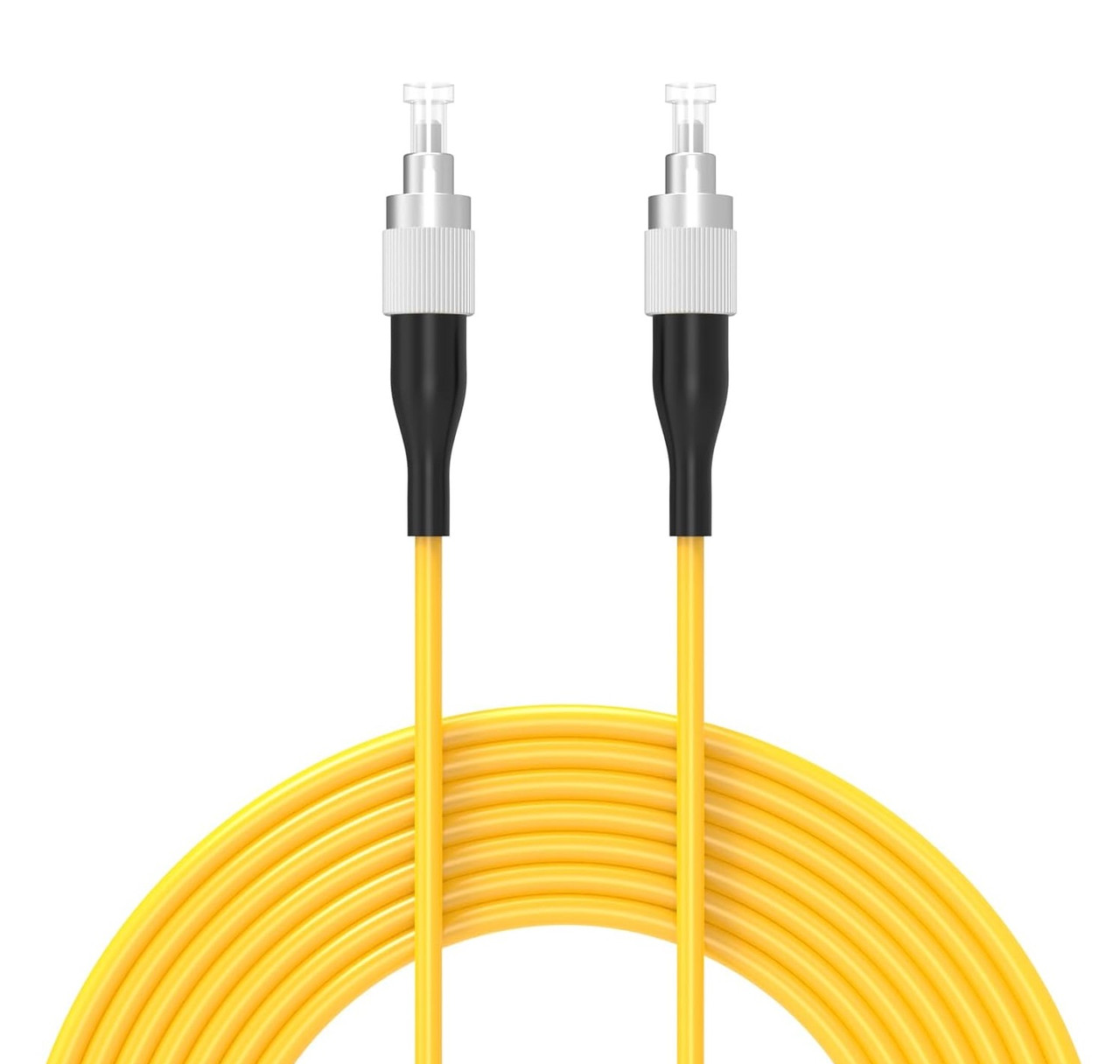Патч-корд оптичний FC UPC to FC UPC, довжина 10м, одномодовий 9/125 G.652D 3mm, жовтий