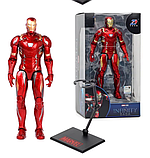 Ігрова фігурка Залізна Людина Iron Man MARVEL з підставкою 18см, фото 3
