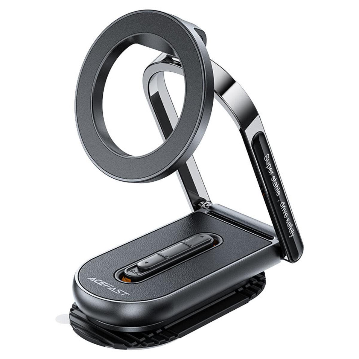 Автотримач для телефона ACEFAST D54 magnetic car holder for dashboard Black