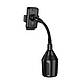 Автотримач для телефона HOCO H63 Utmost push-type car mount(cup holder) Black, фото 5