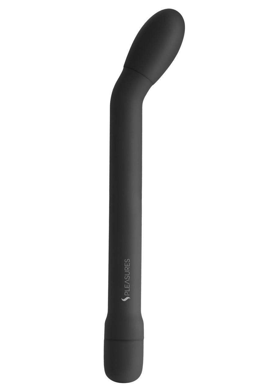 Тонкий вібратор для точки G S Pleasures Lithea Black, 7 режимів, фото 1