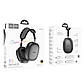 Бездротові навушники HOCO W55 Pleasing BT headphones Deep Space Gray, фото 3