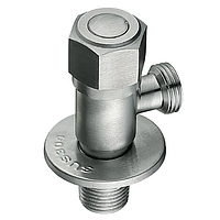 Кран для підключення сантехприладів Mixxus VAL-06-1/2x1/2 з нерж.ст.SUS304 (MI6056)