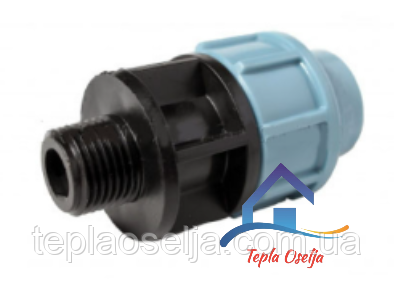 Муфта Unidelta з зовнішньою різьбою 25х1/2", фото 1