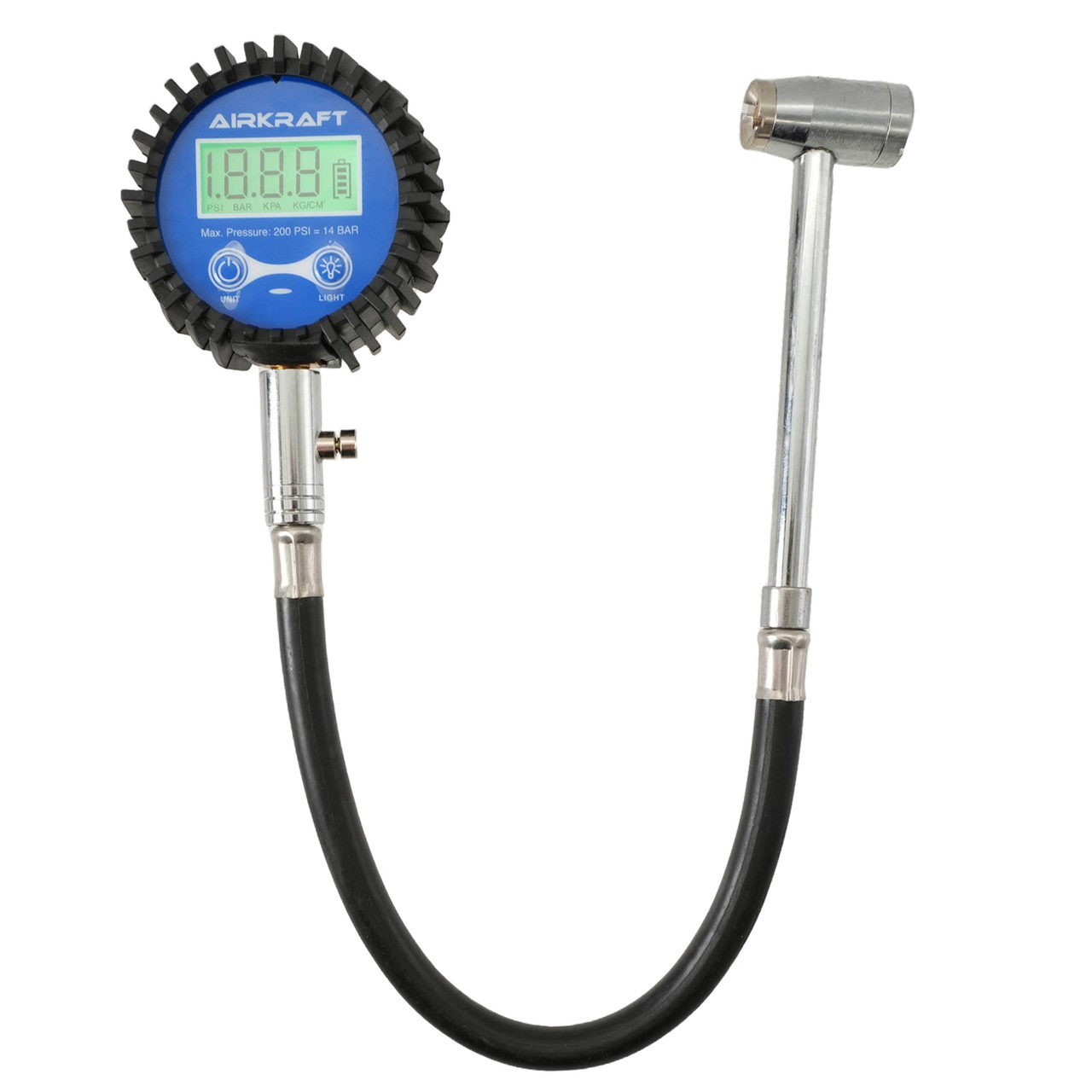Манометр для перевірки тиску в шинах цифровий (шланг) STG-34 AIRKRAFT