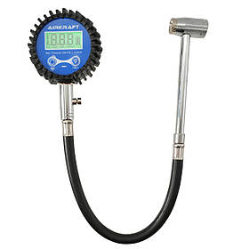 Манометр для перевірки тиску в шинах цифровий (шланг) STG-34 AIRKRAFT