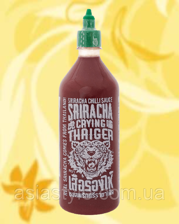Соус шрірача чилі, Соус шрирача чили, Chilli sriracha sauce, TM Crying Thaiger, 740мл, Таїланд, Ч, фото 1