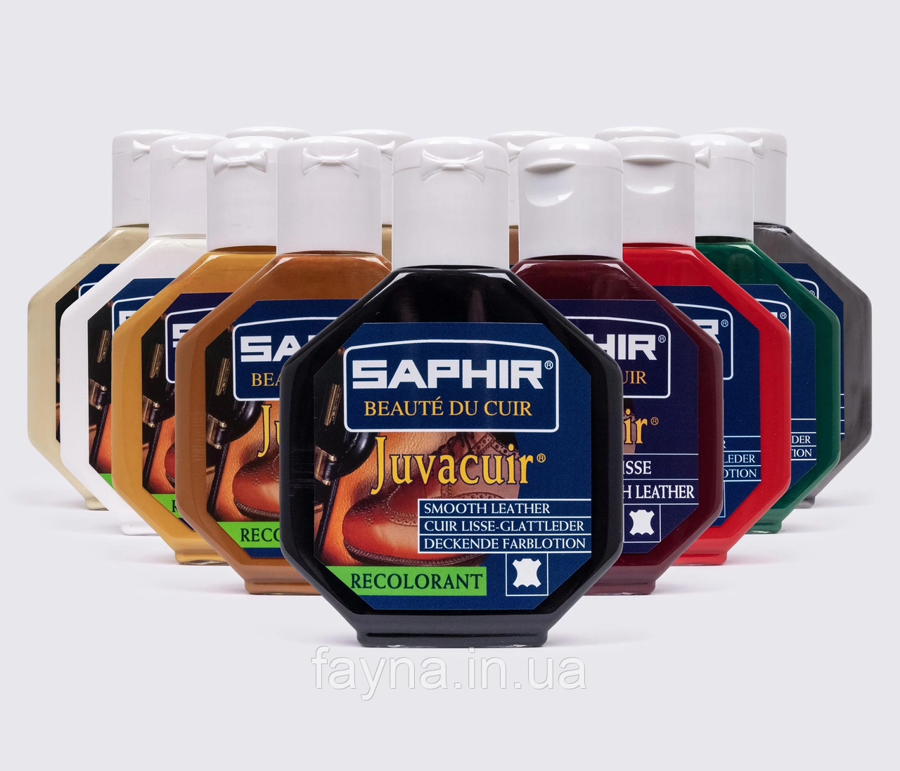 Крем – фарба для гладкої шкіри Saphir Juvacuir (75 мл)