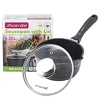 Ківш Kamille об'єм 1,35 л. антипригарним покриттям KM-4436