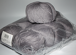 Organic baby cotton Gazzal  сток №8 (700-750гр) темно-сірий