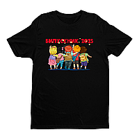 Футболка чорна з оригінальним принтом для випускника «Випускник 2025» Push IT