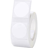 Етикетки для принтеру Niimbot B21/B3S/B1 (білі круглі, 50*50 мм, 150 шт.) TT50*50-150round