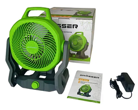 Акумулятор гібридний вентилятор Grosser GLF240 (220/12В) каркас