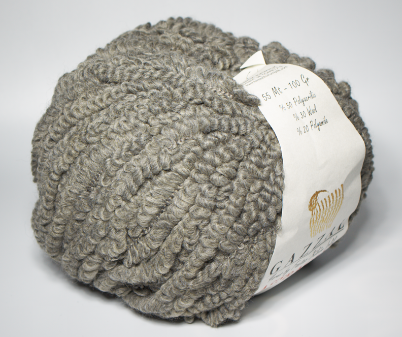 Astragan Gazzal(букле) беж, фото 1